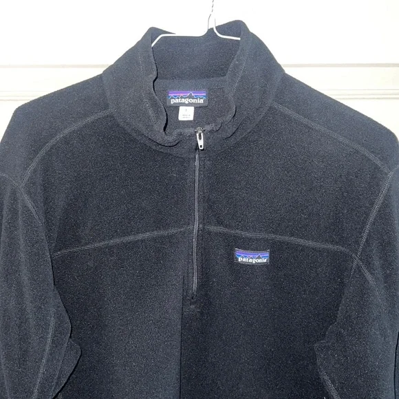 Patagonia Large quarter zip long sleeve black - Picture 2 of 4